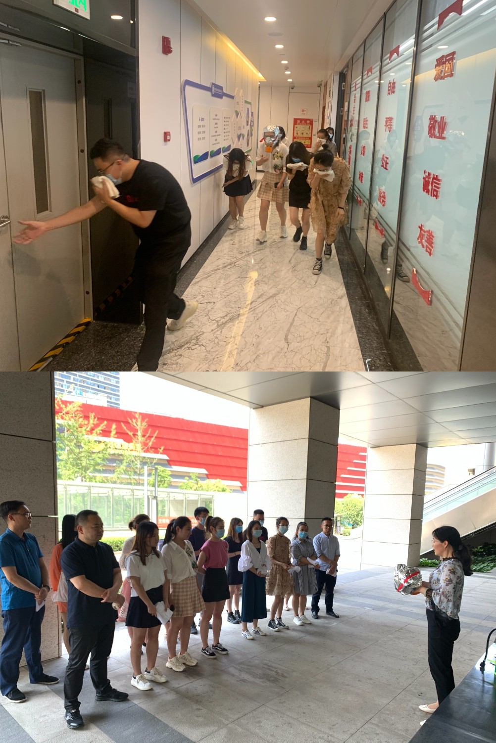國源公司組織消防應急逃生演練及消防器材使用教學.JPG